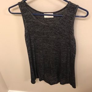 Black stretchy tank top